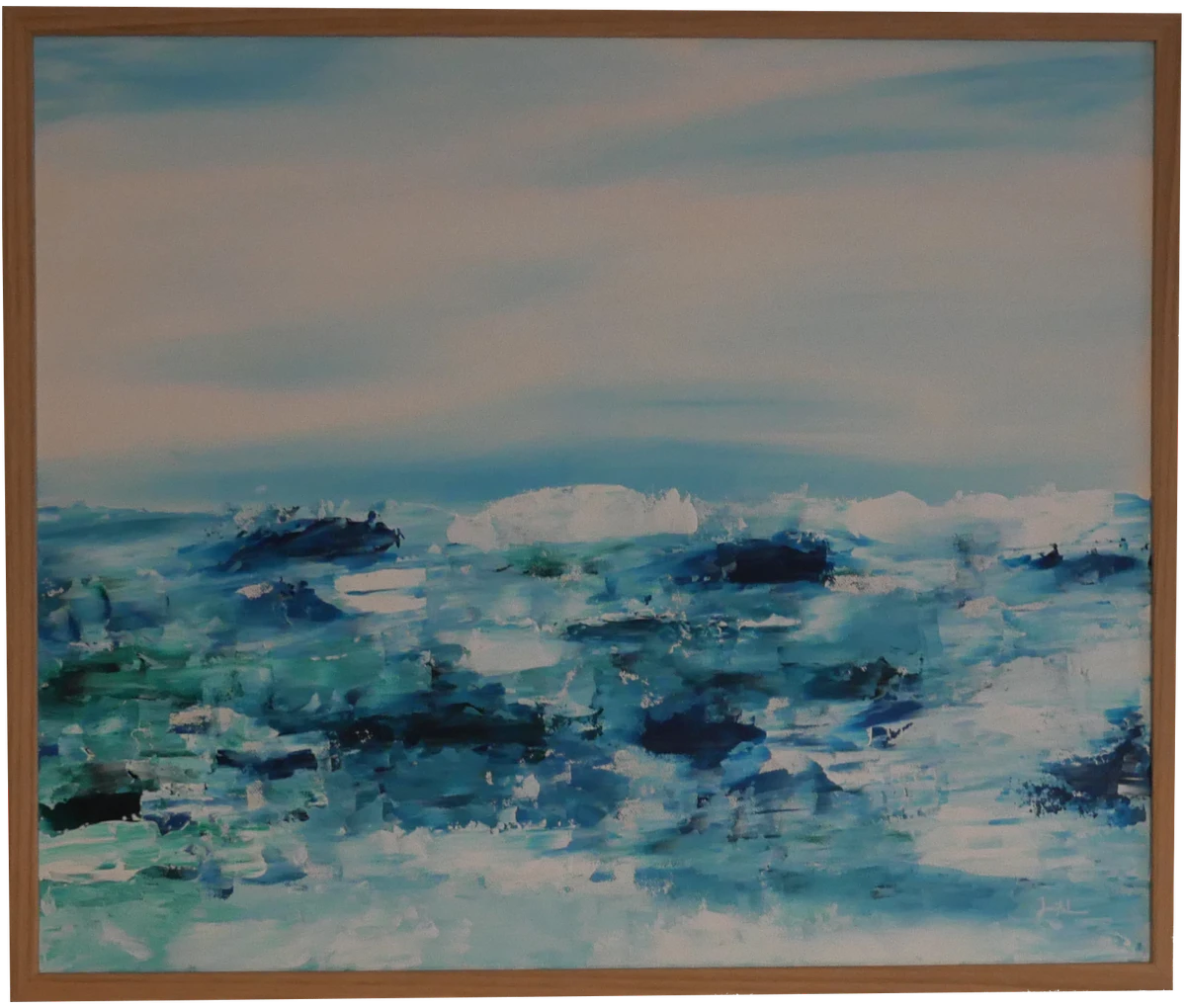 Abstract Landscape - Blue